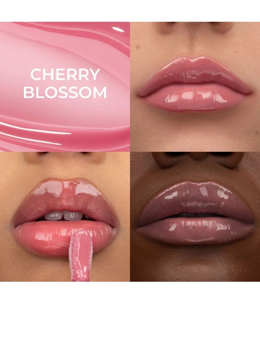 Natasha Denona Hy-Gloss Tinted Lip Gloss Balm (Cherry Blossom)
